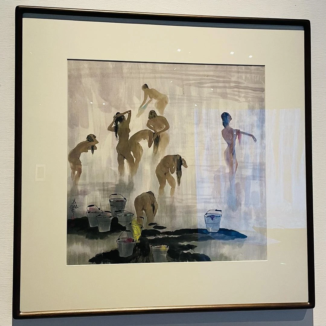 省美术馆
一楼湖南山水画
二楼湖南水彩画
三楼钟 - 图8