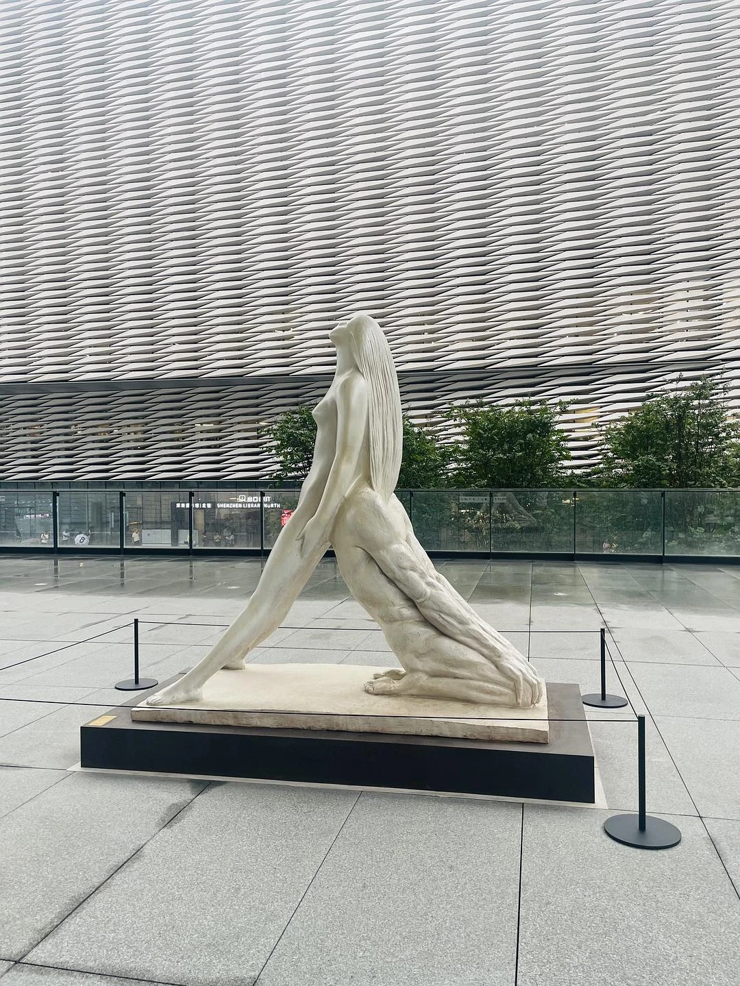 深圳美术馆（新馆）和深圳图书馆（北馆）
感觉可以 - 图1