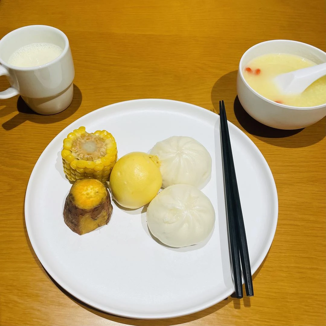 今天早餐吃素一点 - 图1