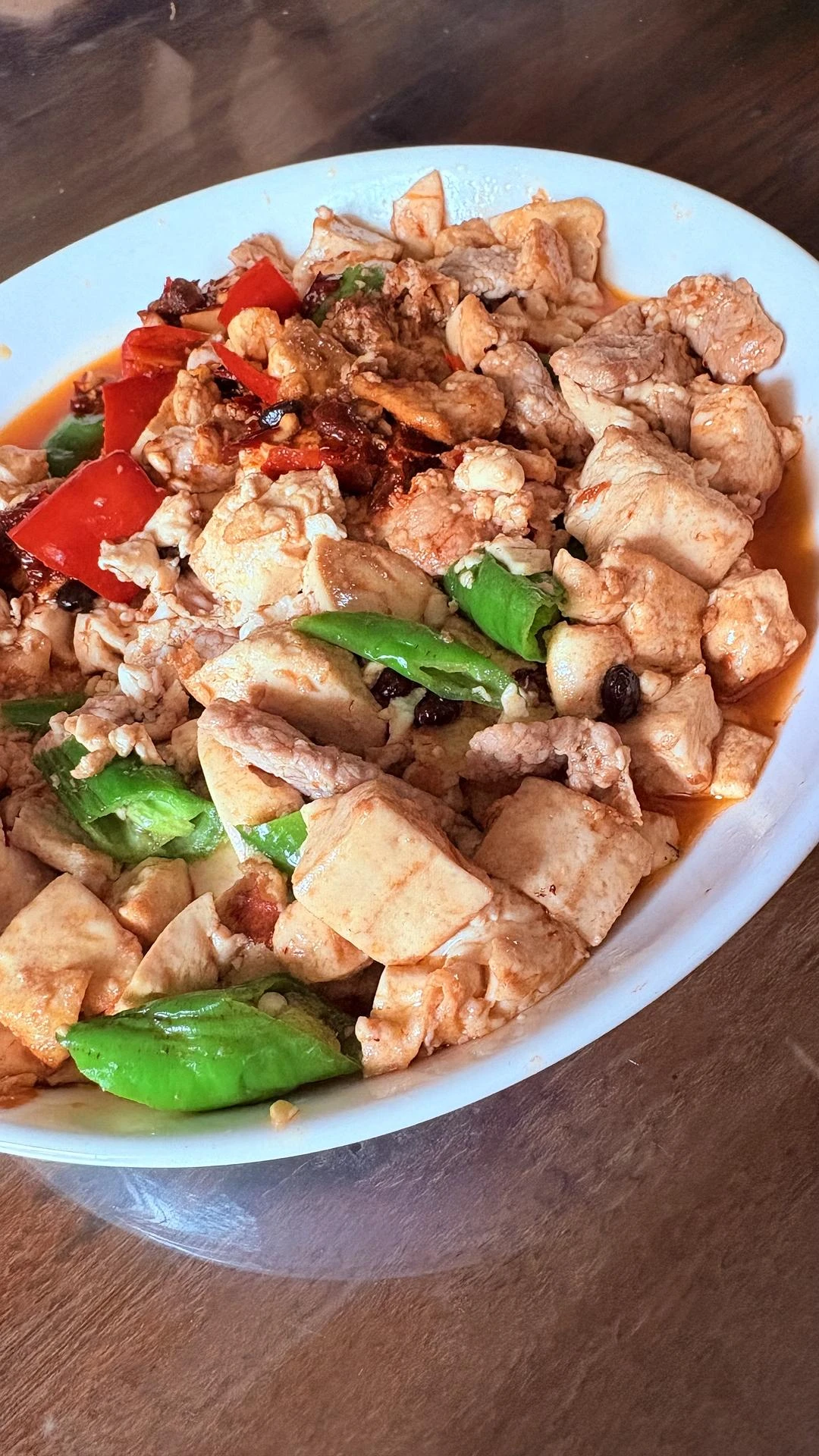 在阳朔的第二顿中饭，一家私房菜馆，顺便摘了一把老 - 图3