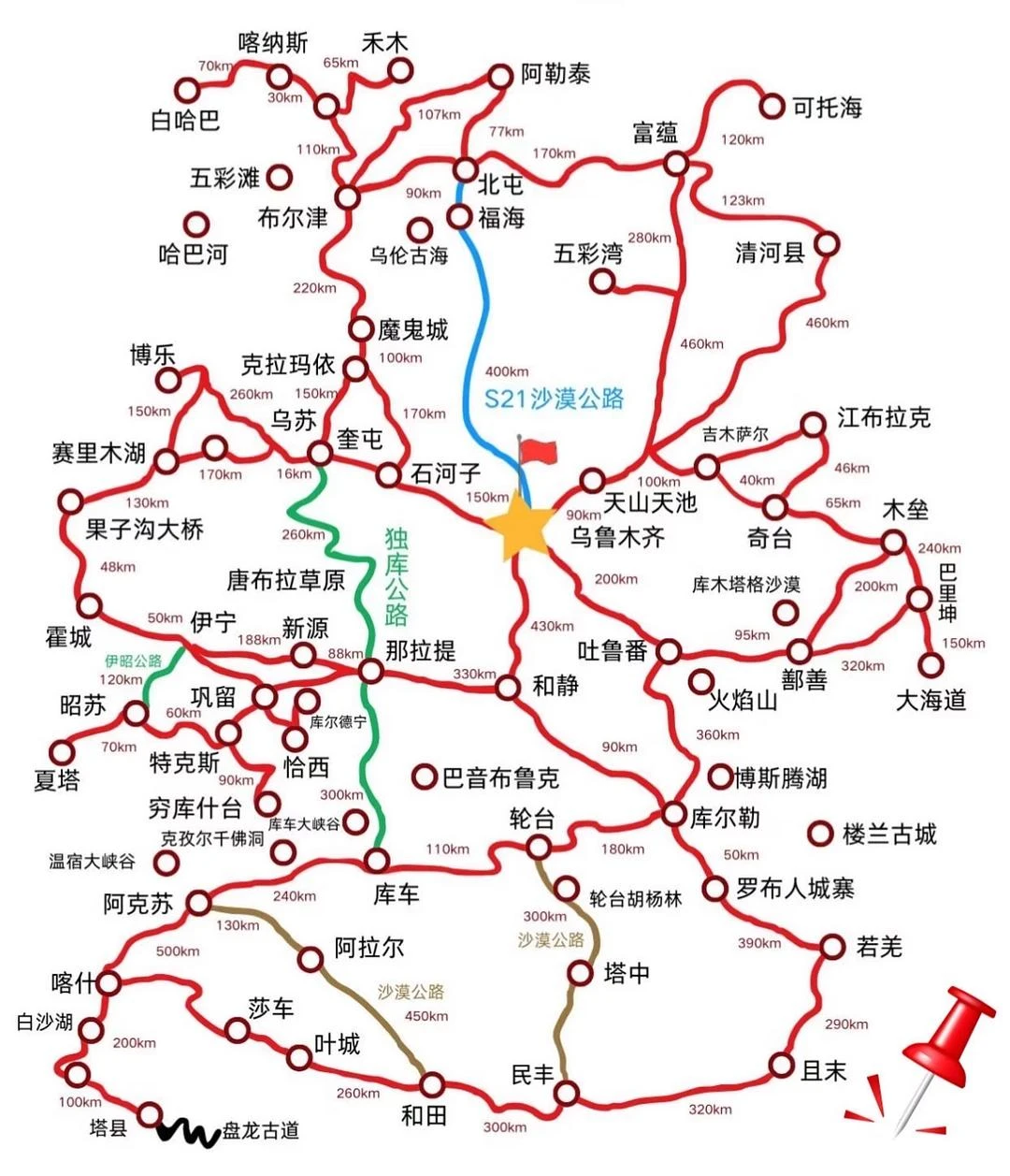 下次来新疆，至少准备两个月的时间游玩 - 图1