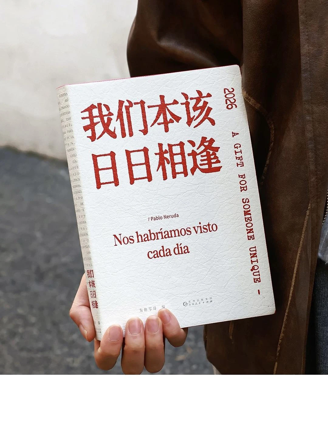 看到一本聂鲁达诗集《我们本该日日相逢》做的创意日 - 图3